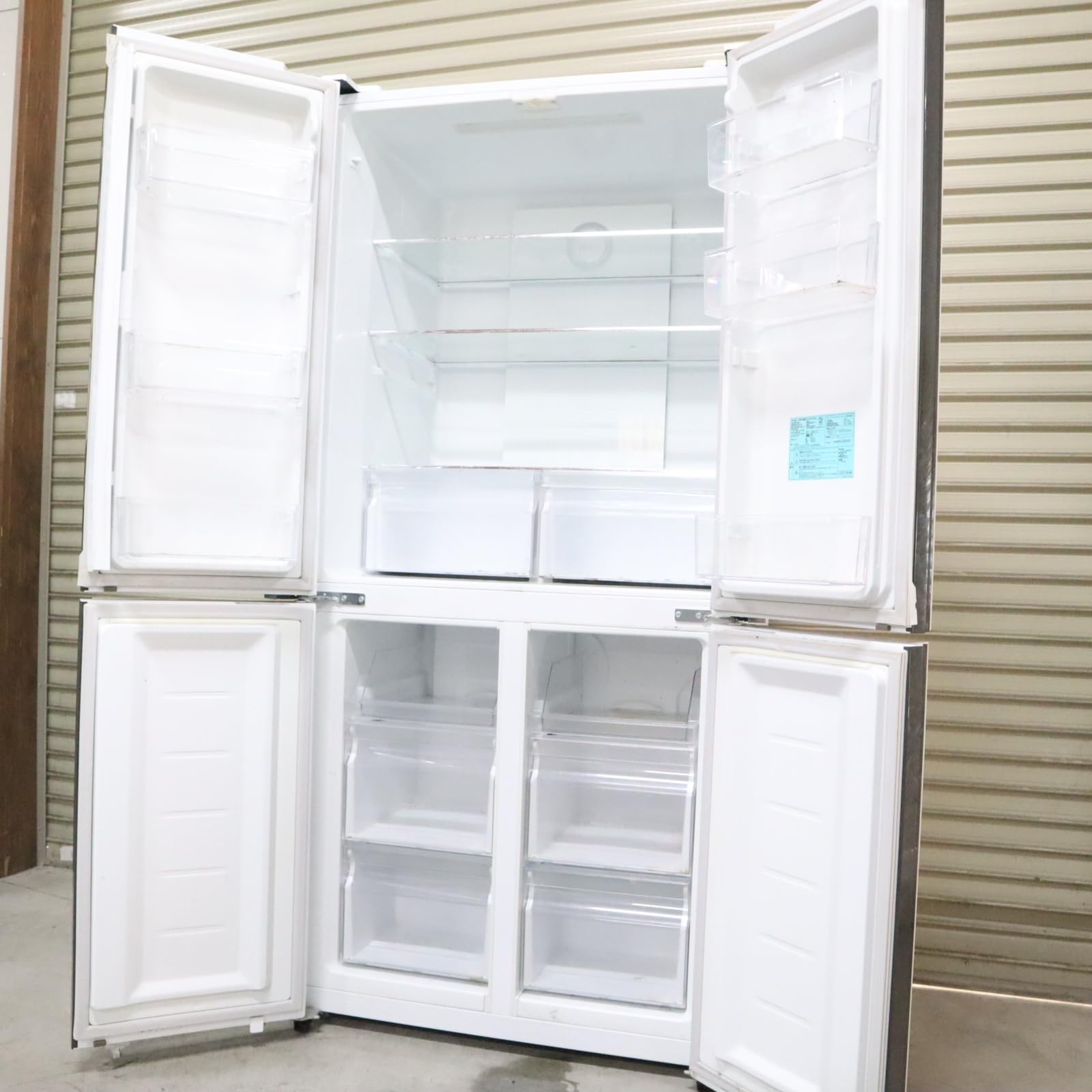 Haier　冷蔵庫　JR-NF468A Haier 冷蔵庫 JR-NF468A ハイアール 4ドア冷凍冷蔵庫 ホワイト JR